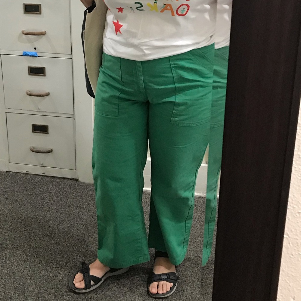 COPY - Big Bud Press seafoam green work pants